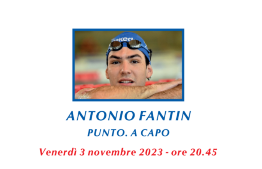 Antonio Fantin: Punto. A capo